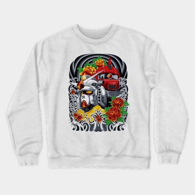 Gundam T-shirt Crewneck Sweatshirt by opoyostudio